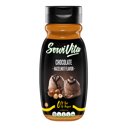 Servivita Chocolate and Hazelnut Syrup from the brand Servivita in Servivita