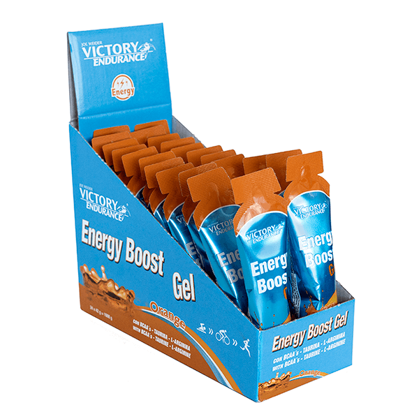 Gel Energy Boost envase de 42g del fabricante Victory Endurance (Geles EnergÃ©ticos)