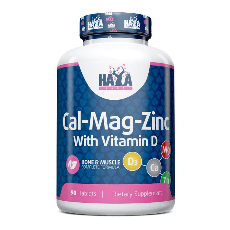 Calcium Magnesium and Zinc with Vitamin D from Haya Labs - Haya Labs 0