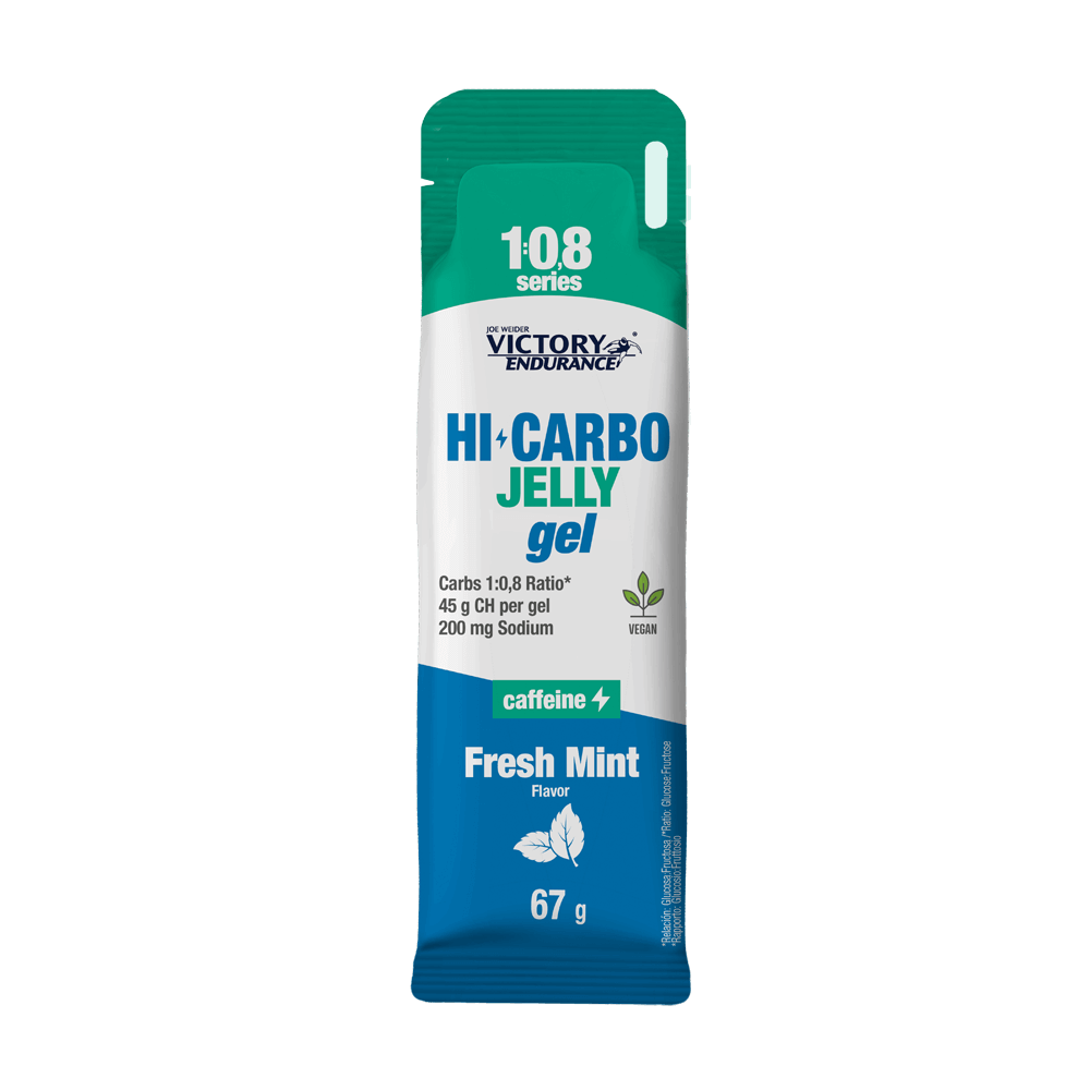 Gel Hi Carbo Jelly Gel Con Cafeína 1:0,8 Series de Victory Endurance