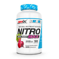 Nitro Beetroot Max bote de 200 cápsulas en la categoría antioxidantes por Amix Performance