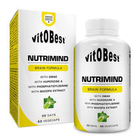 NutriMind bote de 60 cápsulas vegetales en la sección de Concentración-Memoria hecho por VitoBest