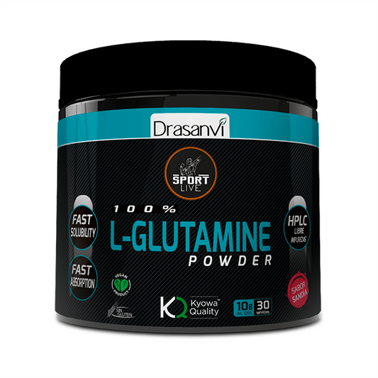 Sport Live 100% L-Glutamine by Drasanvi from the brand Drasanvi in Glutamine