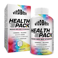 Health Pack envase de 100 cápsulas vegetales - Complejos Multivitaminicos por VitoBest