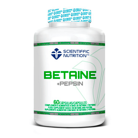 Betaine + Pepsin from Scientific Nutrition from the brand Scientiffic Nutrition in Digestives