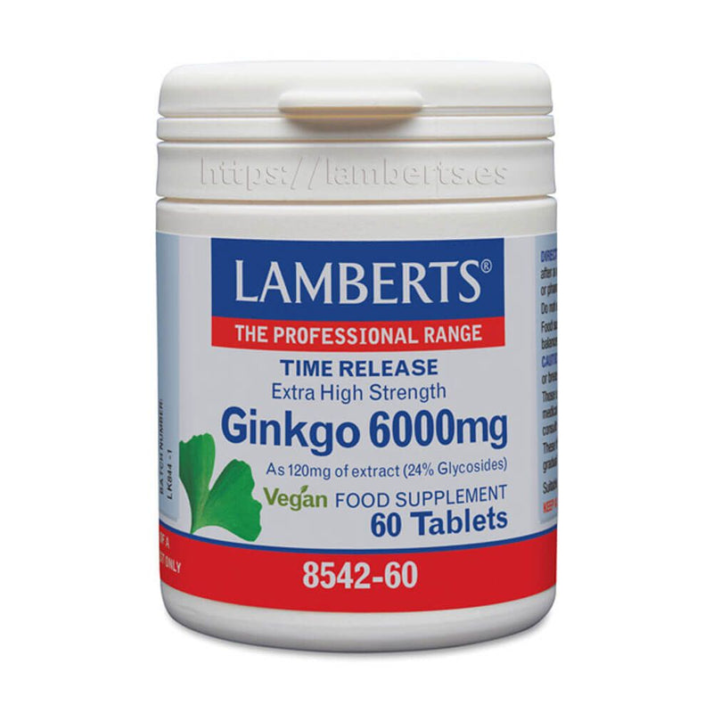 Lamberts Ginkgo Biloba 6000mg - Lamberts 0