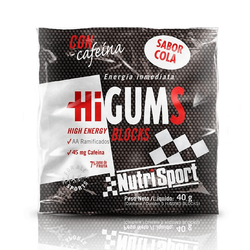 Nutrisport Higums Blocks with Caffeine - Nutrisport 1