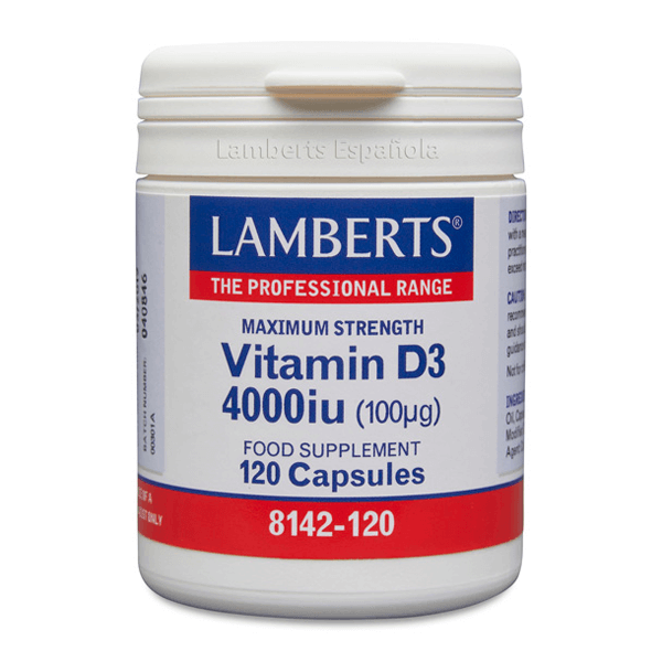 Vitamin D3 4000IU 100µg from Lamberts - Lamberts 0