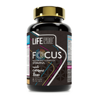 Focus Nootropic Complex presentación de 60 cápsulas por LifePRO suplemento de pre entreno sin estimulantes