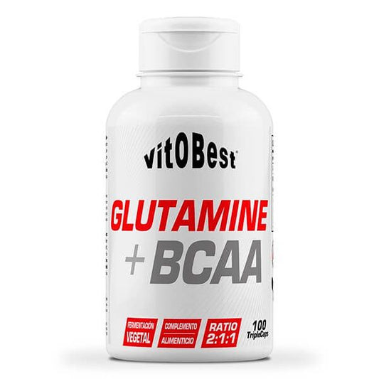 Glutamine + BCAA Capsules by Vitobest from the brand VitOBest in BCAA + Glutamine