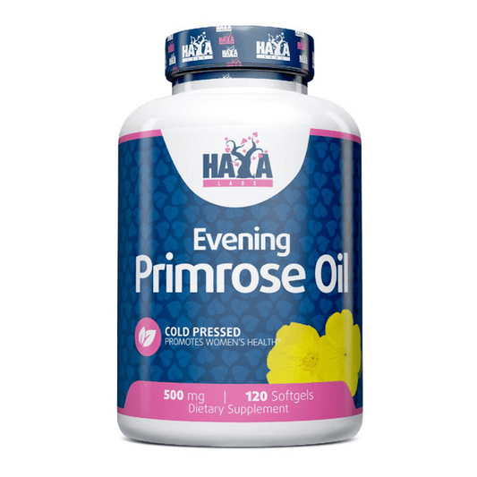 Cold-Pressed Evening Primrose Oil 500mg by Haya Labs from the brand Haya Labs in Fatty Acids