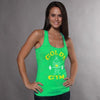 Camiseta Chica Gym Joe Classic Neon Decolorada de Gold's Gym