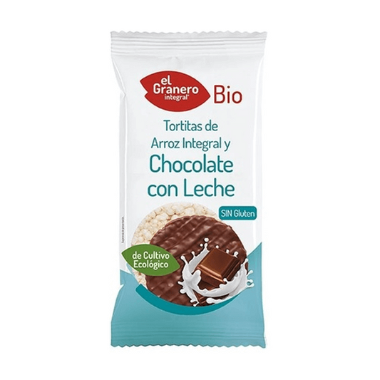 El Granero Integral Whole Grain Milk Chocolate Rice Cakes from the brand El Granero Integral in The Whole Grain Granary