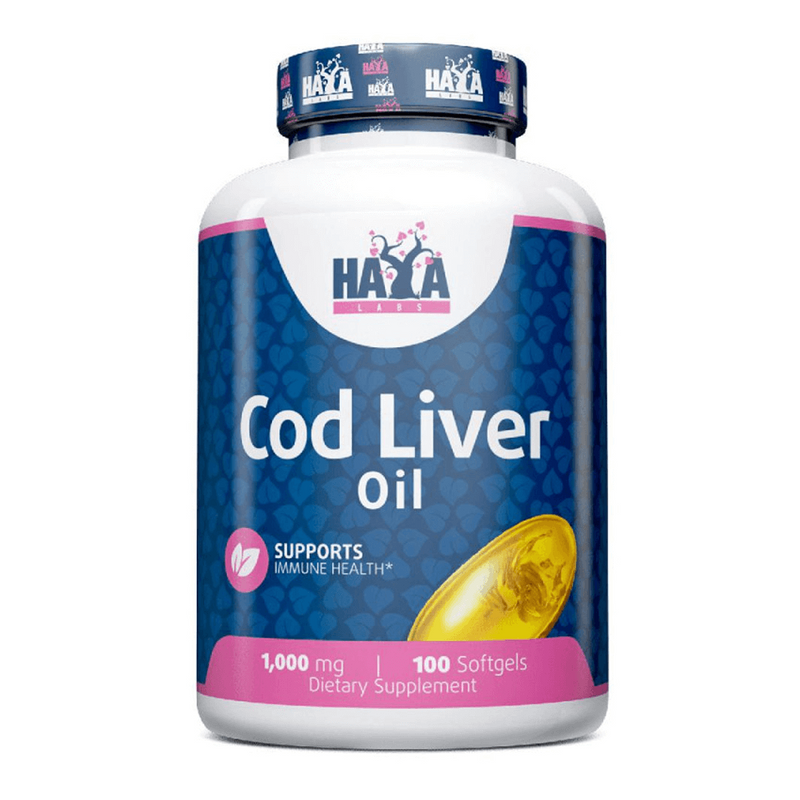 Cod Liver Oil 1000mg by Haya Labs - Haya Labs 0