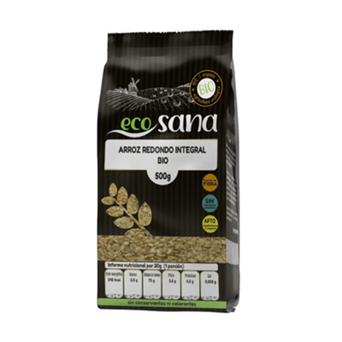 Whole Grain Round Rice by Ecosana from the brand EcoSana in Muesli and Cereals