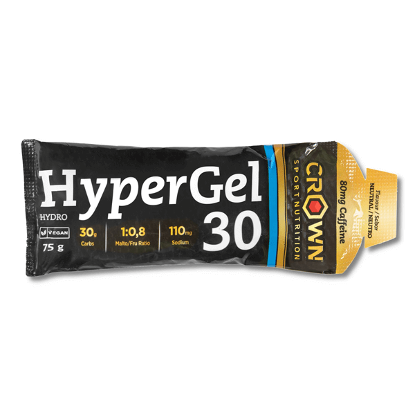 Crown Sport Nutrition HyperGel 30 Hydro Gel with Caffeine - Crown Sport Nutrition 0