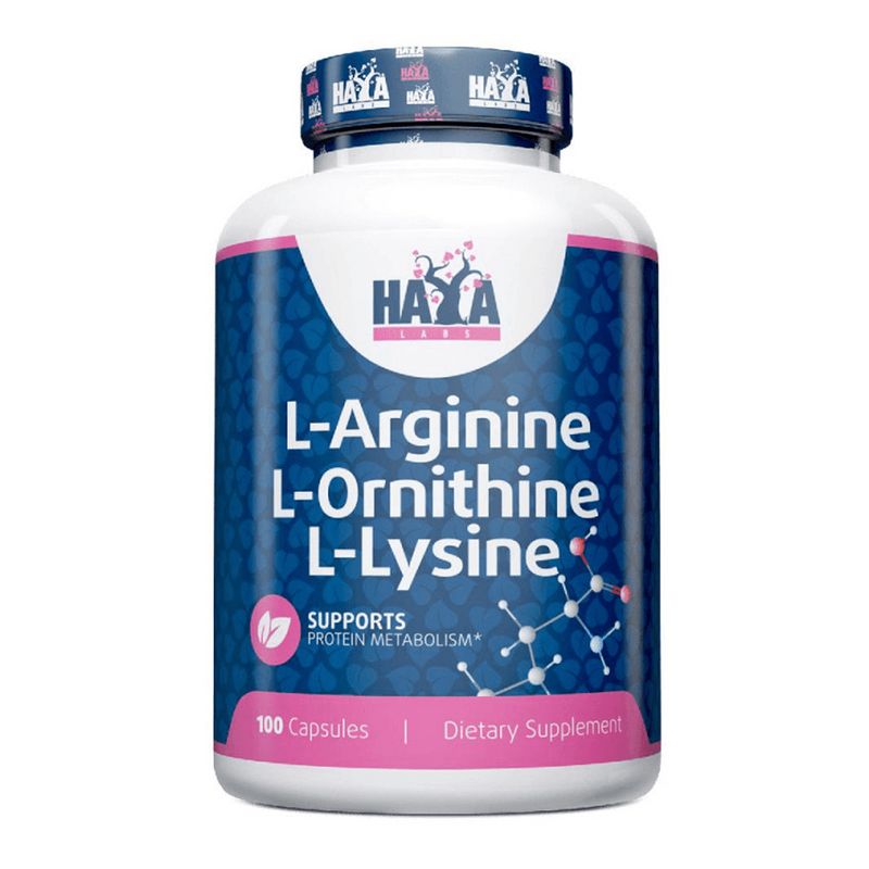L-Arginine, L-Ornithine, L-Lysine by Haya Labs - Haya Labs 0