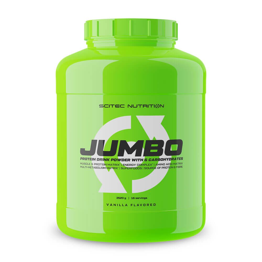 Jumbo presentación de 3520g de la sección ganadores de peso con proteína de la marca Scitec Nutrition
