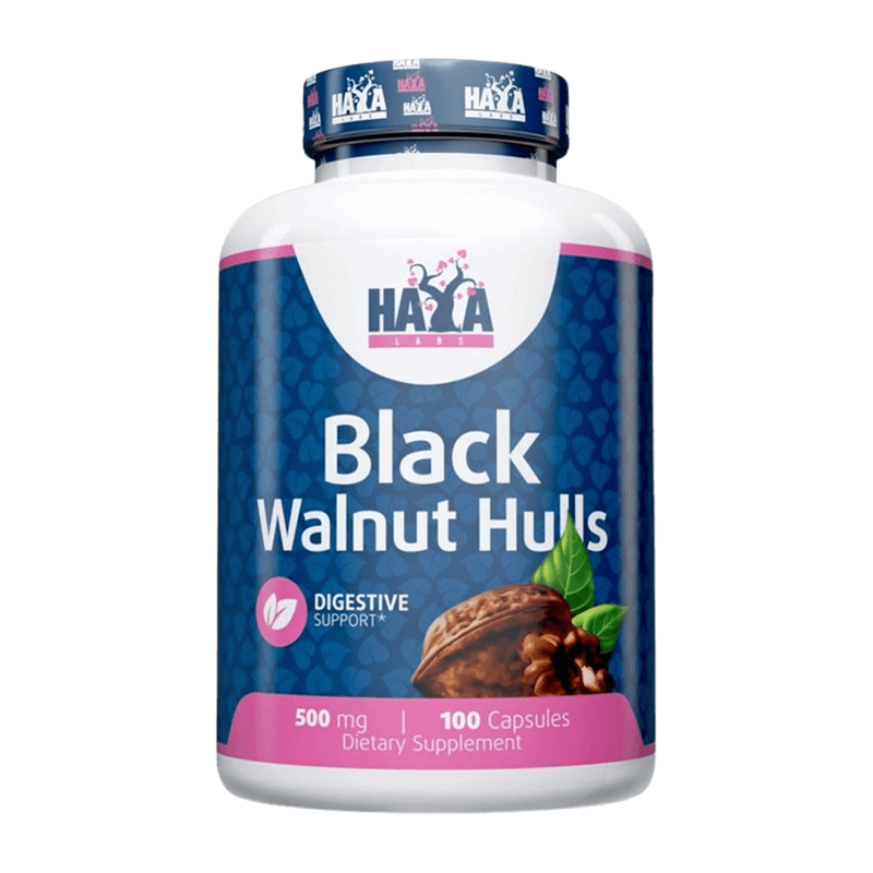 Black Walnut Hulls 500mg by Haya Labs - Haya Labs 0