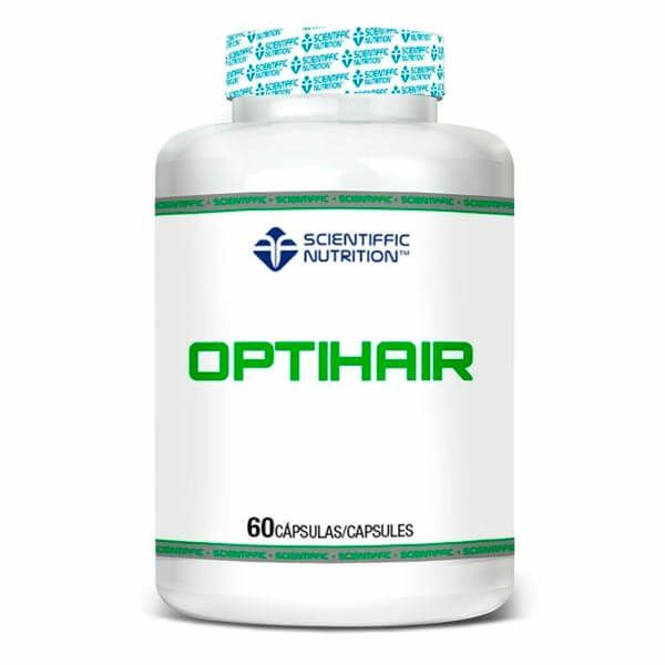 Optihair en 60 cápsulas - cuidado del cabello hecho por Scientiffic Nutrition