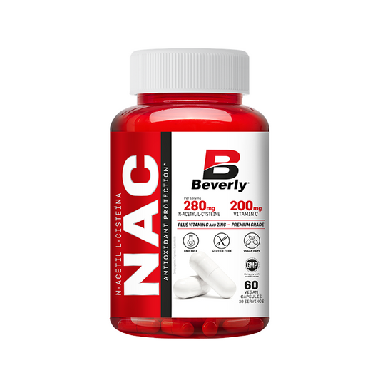 NAC with Vitamin C and Zinc from Beverly Nutrition from the brand Beverly Nutrition in Antioxidants