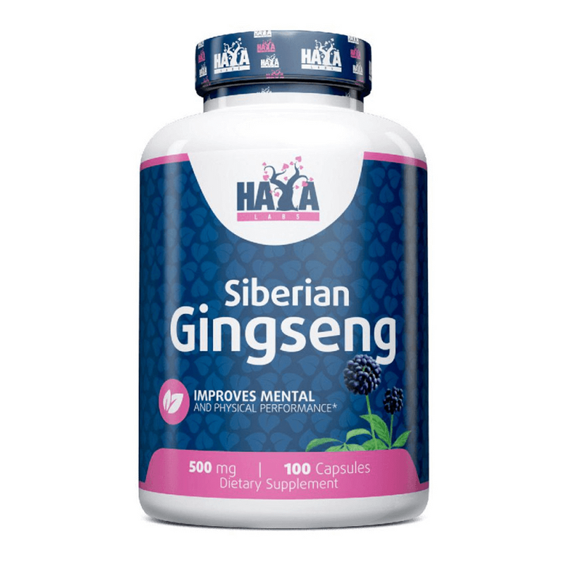 Haya Labs Siberian Ginseng 500mg - Haya Labs 0