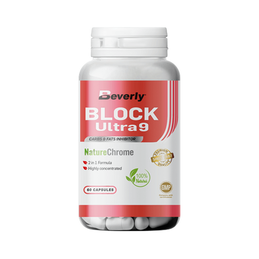 Block Ultra9 by Beverly Nutrition from the brand Beverly Nutrition in Carbohydrate and Fat Blockers