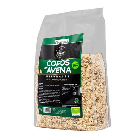 Drasanvi Sport Live Organic Oat Flakes from the brand Drasanvi in Oats