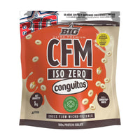 CFM ISO Zero envase de 1kg hecho por BIG complemento alimenticio de proteína de aislado de suero isolate