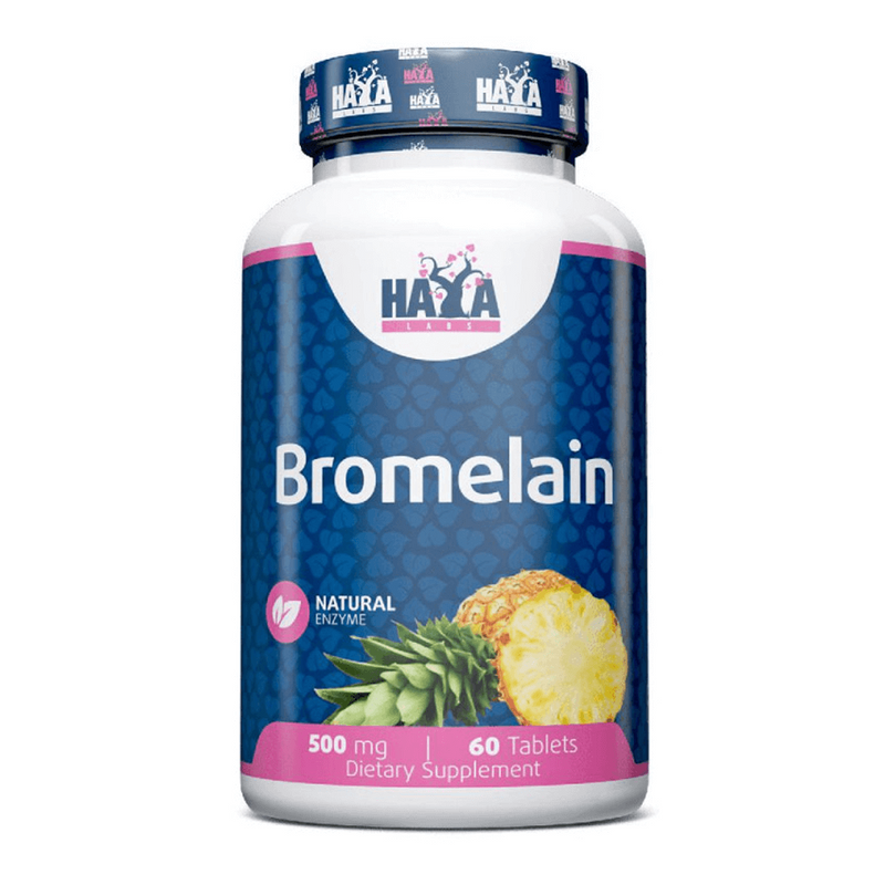 Bromelain 500mg by Haya Labs - Haya Labs 0