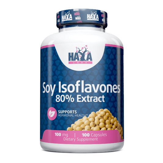Soy Isoflavones 100mg by Haya Labs from the brand Haya Labs in Antioxidants