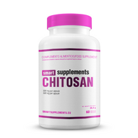 Chitosan 500mg presentación de 60 cápsulas del fabricante Smart Supplements