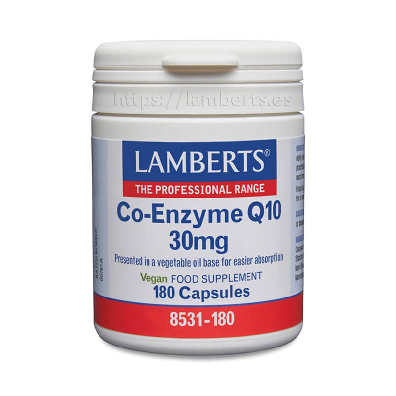 Coenzyme Q10 30mg (CoQ10 or ubiquinone) by Lamberts - Lamberts 0
