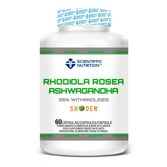 Rhodiola Rosea + Ashwagandha by Scientiffic Nutrition from the brand Scientiffic Nutrition in Anti-Stress