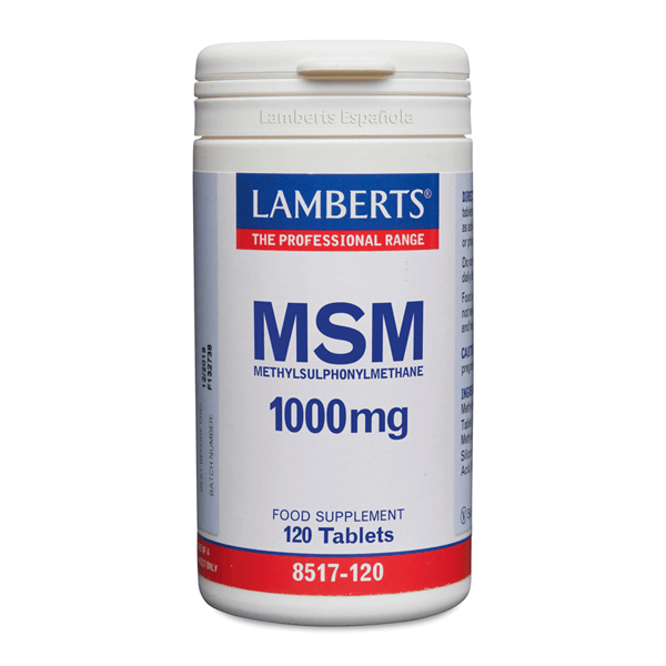 MSM 1000mg by Lamberts - Lamberts 0