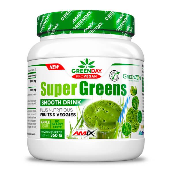 Super Greens Smooth Drink by Amix Nutrition - Amix Nutrition 0