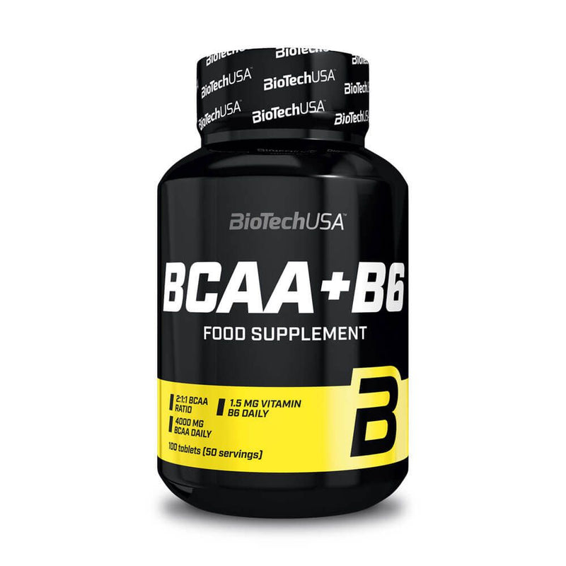 BCAA+B6 tablets by Biotech USA - Biotech USA 0