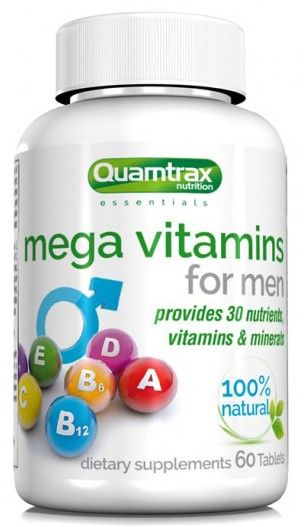 Mega Vitamins for Men by Quamtrax from the brand Quamtrax in Multivitamin Complexes