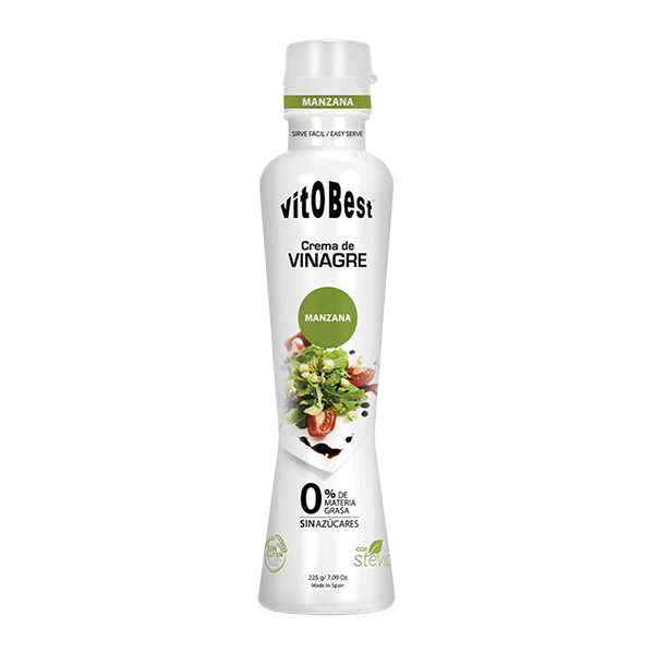 Crema de Vinagre BlasÃ¡mico 0% envase de 225g de la marca VitoBest (Aderezos y Sazonadores bajos en Sodio)