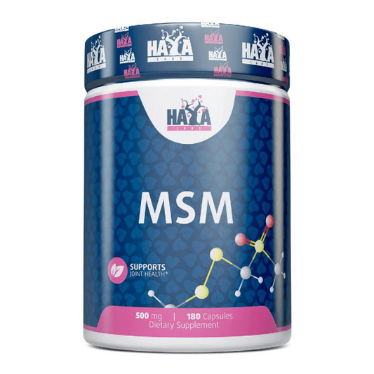 MSM 500mg by Haya Labs from the brand Haya Labs in MSM Methylsulfonylmethane