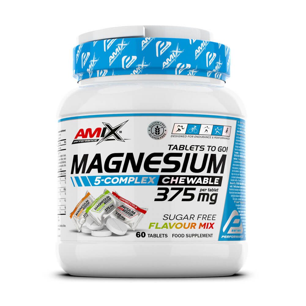Magnesio 5 Complex Masticable de Amix Nutrition
