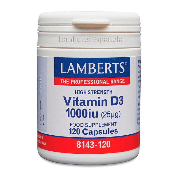 Vitamin D3 400IU 10µg by Lamberts - Lamberts 1