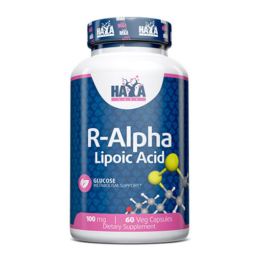 R-Alpha Lipoic Acid 100mg by Haya Labs from the brand Haya Labs in Antioxidants
