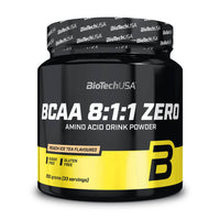 BCAA 8:1:1 Zero bote de 250g hecho por Biotech USA suplemento de bcaa ramificados