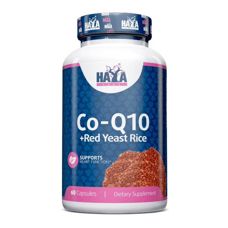 Haya Labs CoQ10 60 mg and Red Yeast Rice 500mg - Haya Labs 0