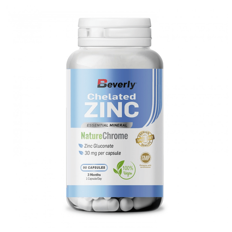 Chelated Zinc Pro 30 by Beverly Nutrition - Beverly Nutrition 0