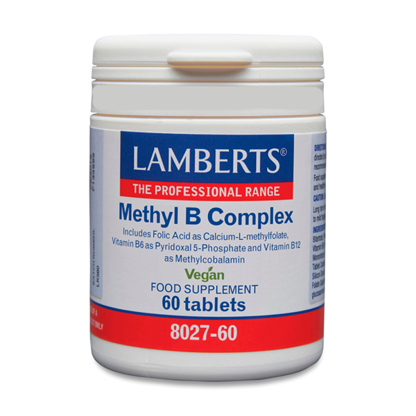 Methyl B Complex (With all B vitamins) by Lamberts - Lamberts 0