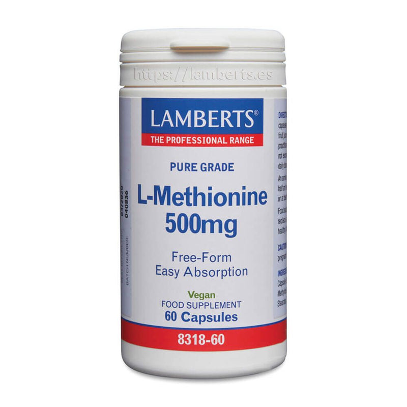 L-Methionine 500mg from Lamberts - Lamberts 0