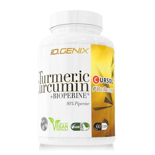 Iogenix Turmeric Curcumin and Bioperine from the brand IO.Genix in Antioxidants