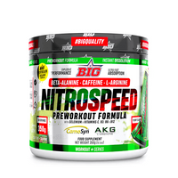 Nitro Speed envase de 350g por BIG de la categoría pre entreno